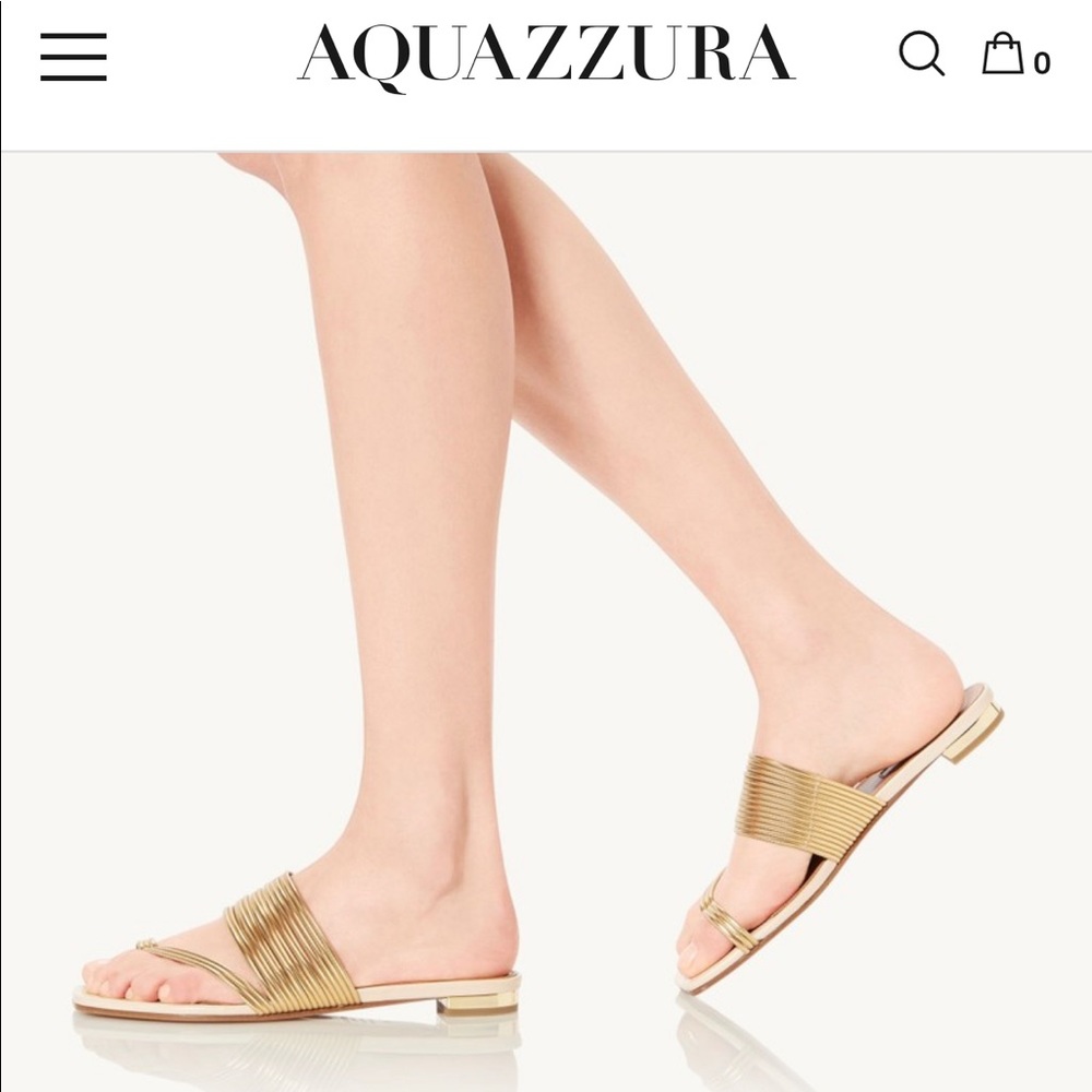 AQUAZZURA  NEW IN BOX SIZE 10.5 - Picture 2 of 12